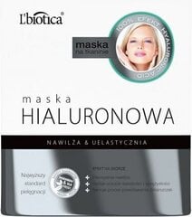 Hüaluroonmask - Intensiivne niisutus Lbiotica, 23ml цена и информация | Маски для лица, патчи для глаз | hansapost.ee