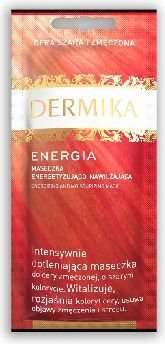 Energiat andev ja niisutav mask Dermika Energy, 10 ml цена и информация | Näomaskid ja silmamaskid | hansapost.ee