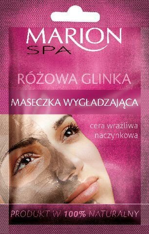 Siluv näomask roosa saviga Marion Spa, 8g цена и информация | Näomaskid ja silmamaskid | hansapost.ee