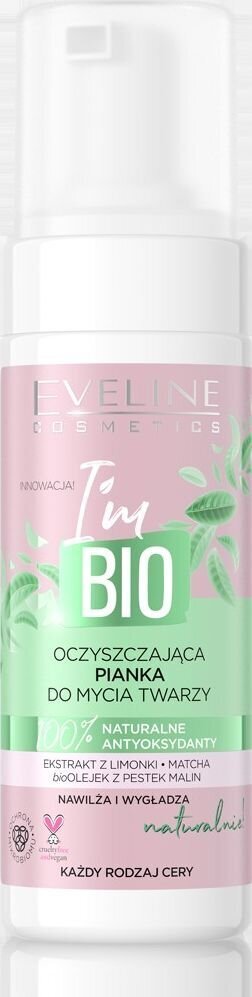 Puhastav näovaht Eveline I'm Bio, 150 ml цена и информация | Näopuhastusvahendid | hansapost.ee