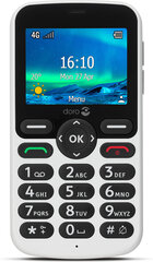 Doro 5861 4G White/Black hind ja info | Telefonid | hansapost.ee