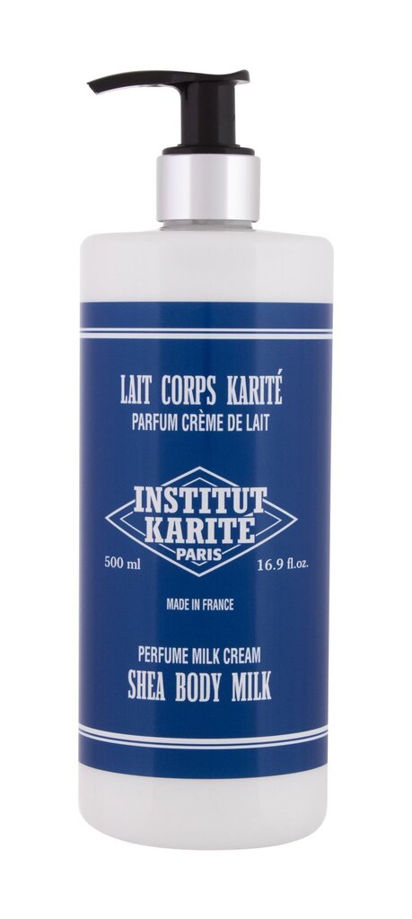 Ihupiim Institute Karite Paris Shea Milk Cream 500 ml hind ja info | Kehakreemid, kehaõlid ja losjoonid | hansapost.ee