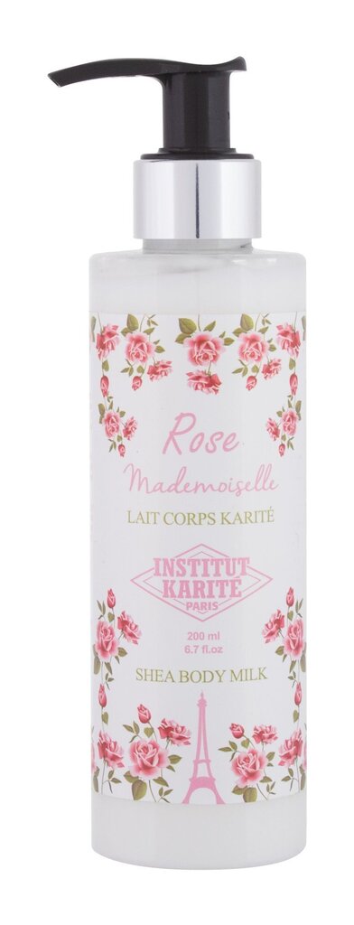 Ihupiim Institute Karite Paris Shea Rose Mademoiselle 200 ml hind ja info | Kehakreemid, kehaõlid ja losjoonid | hansapost.ee