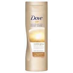 Isepruunistav ihupiim Dove Visible Glow Fair 250 ml, Fair To Medium hind ja info | Kehakreemid, kehaõlid ja losjoonid | hansapost.ee