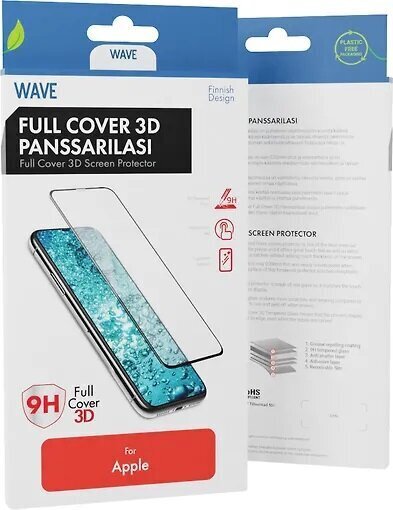 Wave 3D Full Cover 3D Screen Protector цена и информация | Ekraani kaitseklaasid ja kaitsekiled | hansapost.ee