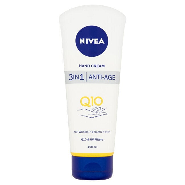 Kätekreem Nivea 3in1 Ant-Age Q10, 100 ml цена и информация | Kehakreemid, kehaõlid ja losjoonid | hansapost.ee