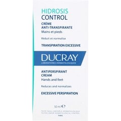 Kreem - antiperspirant kätele ja jalgadele Ducray Hidrosis Control 50 hind ja info | Ducray Kehahooldustooted | hansapost.ee