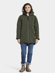 Didriksons naiste soojustusega talveparka HELLE, tumeroheline price and information | Women's jackets and parkas | hansapost.ee