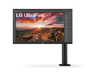 LG 80 см/32 дюйма (3840x2160) LG UltraFine Ergo 32UN880P-B 16:9 5 мс IPS 2xHDMI DisplayPort USB-C Поворотный динамик VESA 4k цена и информация | Мониторы | hansapost.ee