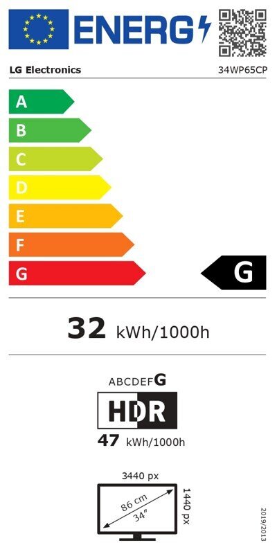 LG 34WP65CP-B hind ja info | Monitorid | hansapost.ee