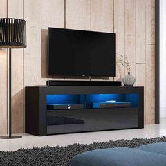 ТВ столик Hakano Argentis, черный цвет цена и информация | Тумбы под телевизор | hansapost.ee