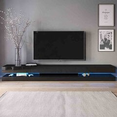 ТВ столик Hakano Fortis, черный цвет цена и информация | Тумбы под телевизор | hansapost.ee
