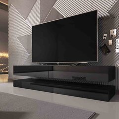 ТВ столик Hakano Admira, черный цвет цена и информация | Тумбы под телевизор | hansapost.ee