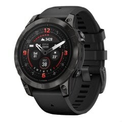 Garmin epix Pro Gen 2 Sapphire Carbon Gray DLC Titanium/Black цена и информация | Смарт-часы (smartwatch) | hansapost.ee