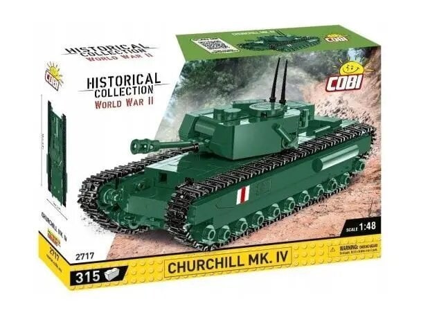 Klotsid HC II Maailmasõja Churchill MK.IV 315 elementi цена и информация | Klotsid ja konstruktorid | hansapost.ee