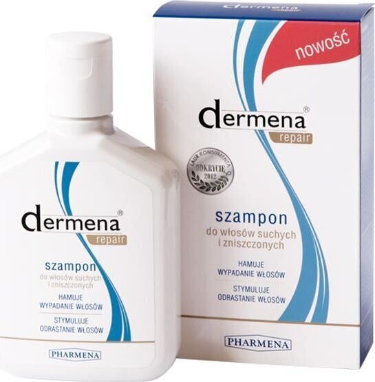 Šampoon kuivadele ja kahjustatud juustele Dermena Repair, 200ml hind ja info | Šampoonid | hansapost.ee