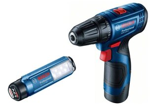 Akutrell Bosch GSR 120-LI, 12 V, akuga price and information | Cordless drills, drills and screwdrivers | hansapost.ee