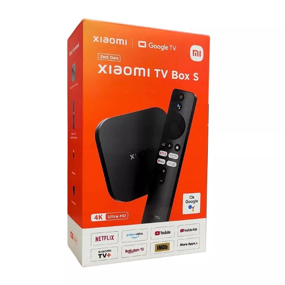 Xiaomi TV Box S 2nd Gen hind ja info | Multimeediakeskused | hansapost.ee