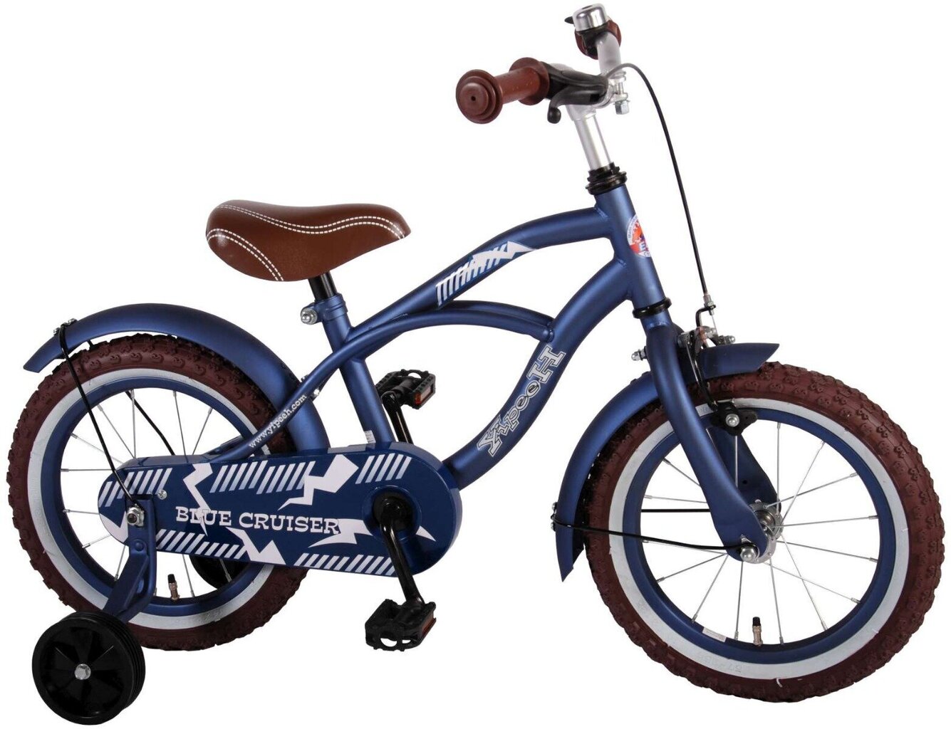 Jalgratas Volare Cruiser 14" sinine hind ja info | Jalgrattad | hansapost.ee