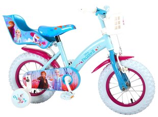 Laste jalgratas Disney Frozen 2 12", sinine hind ja info | Jalgrattad | hansapost.ee