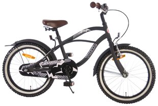 Велосипед для мальчика Volare Black Cruiser 18'' 27 см, черный матовый цена и информация | Велосипеды | hansapost.ee