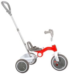 Многофункциональный трехколесный велосипед-толкатель Trike Tenco, красный/белый цена и информация | Трехколесные велосипеды | hansapost.ee