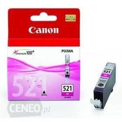 Originaalne Tindikassett Canon CLI-521 Fuksiinpunane hind ja info | Tindiprinteri kassetid | hansapost.ee