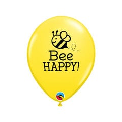 Õhupallid Bee Happy, kollane, 25 tk. hind ja info | Õhupallid | hansapost.ee