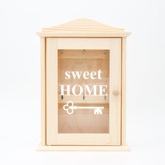Деревянная шкатулка для ключей Sweet home цена и информация | Другие оригинальные подарки | hansapost.ee