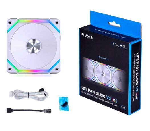 Lian Li UNI SL V2 120 RGB PWM hind ja info | Arvuti ventilaatorid | hansapost.ee