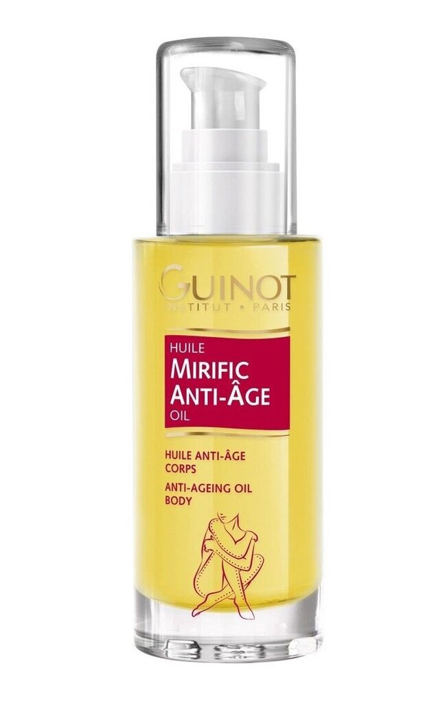 Guinot Mirific Anti Ageing Body Oil (W) kehaõli 90ml  цена и информация | Kehakreemid, kehaõlid ja losjoonid | hansapost.ee