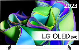 LG OLED evo OLED42C31LA.AEU цена и информация | Телевизоры | hansapost.ee