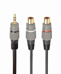 Gembird CCAP-RCAM2F-0.2M, RCA, 0.2 м цена и информация | Кабели и провода | hansapost.ee