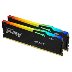 Kingston Fury Beast RGB (KF556C36BBEAK2-64) цена и информация | Объём памяти (RAM) | hansapost.ee