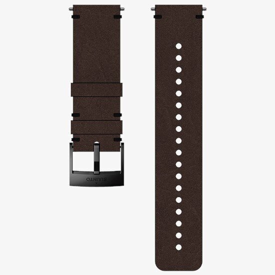 Suunto 24mm Urban 2 Leather M, Brown Black hind ja info | Nutikellade aksessuaarid ja tarvikud | hansapost.ee