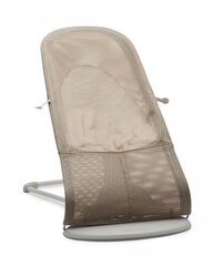 BabyBjorn lamamistool Balance Soft Mesh, grey beige hind ja info | Beebi lamamistoolid | hansapost.ee