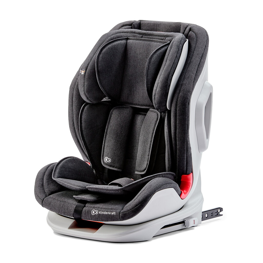 Turvatool KinderKraft Oneto3 ISOFIX 9-36kg, Black hind ja info | Turvatoolid ja turvahällid | hansapost.ee