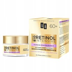 AA Retinol Intensive 60+ Активный дневной крем - Сокращение морщин + Регенерация 50 мл цена и информация | Кремы для лица | hansapost.ee