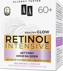 AA Retinol Intensive 60+ Активный дневной крем - Сокращение морщин + Регенерация 50 мл цена и информация | Кремы для лица | hansapost.ee