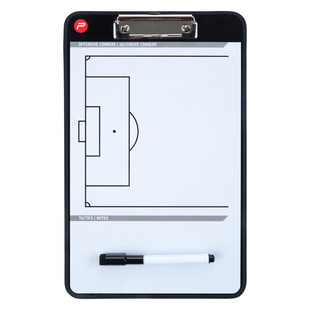 Taktikaline jalgpalli treenerilaud Pure2Improve, 35x22 cm цена и информация | Jalgpalli varustus ja riided | hansapost.ee