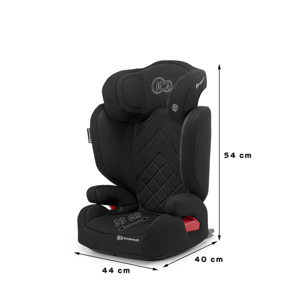 Turvatool KinderKraft Xpand, 15-36 kg, black цена и информация | Turvatoolid ja turvahällid | hansapost.ee