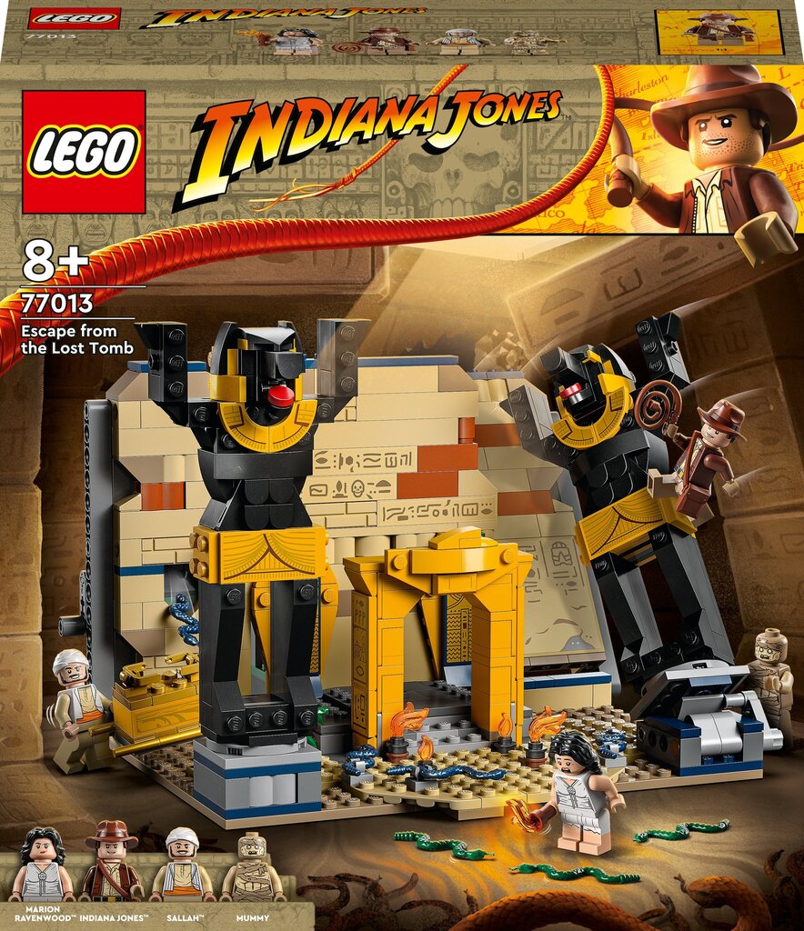 LEGO® Indiana Jones™ Escape from the Lost Tomb (77013), põgenemine kadunud haua eest цена и информация | Klotsid ja konstruktorid | hansapost.ee