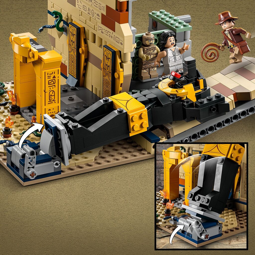 LEGO® Indiana Jones™ Escape from the Lost Tomb (77013), põgenemine kadunud haua eest hind ja info | Klotsid ja konstruktorid | hansapost.ee