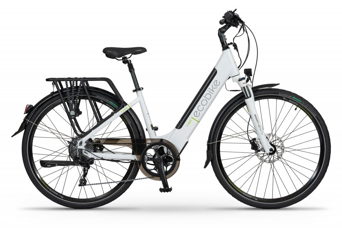 Elektrijalgratas Ecobike X-Cross 14,5 Ah Greenway, valge цена и информация | Elektrijalgrattad | hansapost.ee