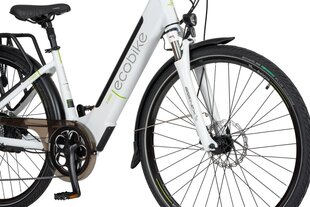Электрический велосипед Ecobike X-Cross 14,5 Ач Greenway, белый цвет цена и информация | Электровелосипеды | hansapost.ee