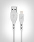 Energizer Hardcase Lightning Lifetime USB 1.2m, Valge hind ja info | Mobiiltelefonide kaablid | hansapost.ee
