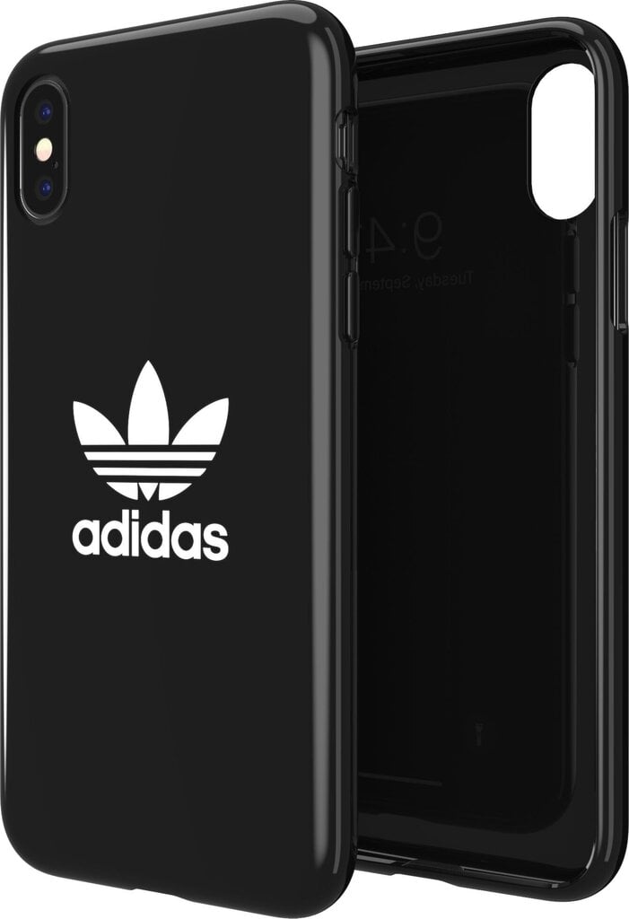 Ümbris Adidas skirtas Apple iPhone X / XS, juoda hind ja info | Telefonide kaitsekaaned ja -ümbrised | hansapost.ee