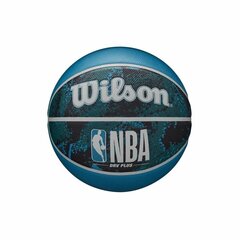 Баскетбольный мяч Wilson  NBA Plus Vibe Синий цена и информация | Баскетбольные мячи | hansapost.ee