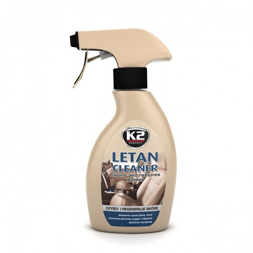 K2 LETAN CLEANER 250ml - nahapuhastusvahend цена и информация | Autokeemia | hansapost.ee