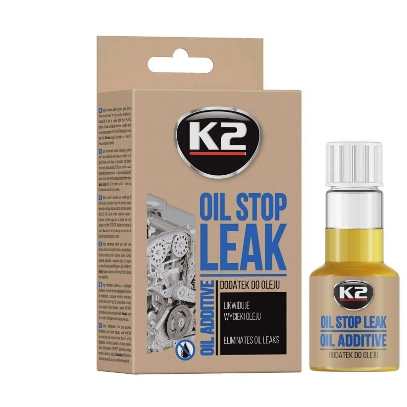 Õlireostust vältiv lisand K2 Stop Leak Oil, 50 ml hind ja info | Autokeemia | hansapost.ee